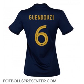 Frankrike Matteo Guendouzi #6 Hemma Matchtröja Dam VM 2022 Kortärmad